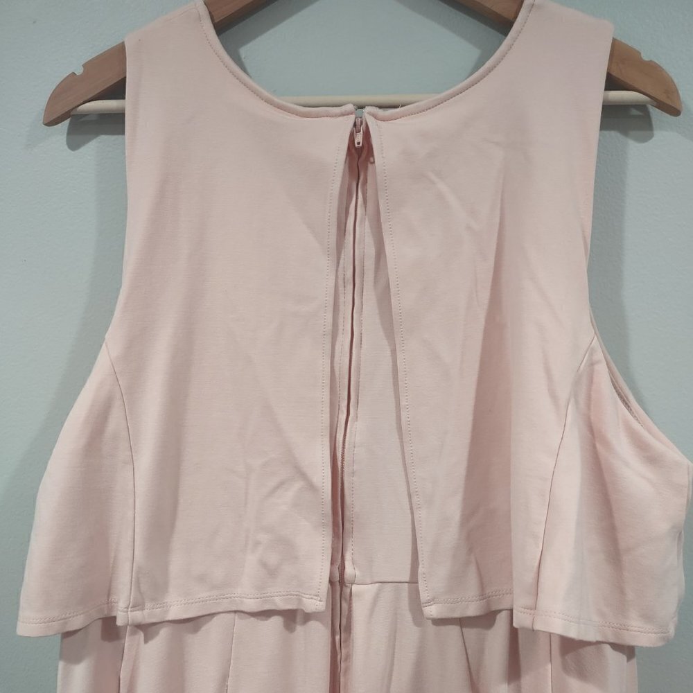 Torrid Pink Blush Sleeveless Midi Dress Size 18 - Picture 4 of 5